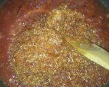 A picture of step 2 of Beef tacos rice.