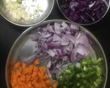 સેઝવાન રાઈસ (Schezwan Rice Recipe in Gujarati) રેસીપી સ્ટેપ2ફોટો
