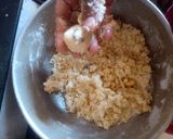 A picture of step 4 of Delicious Sooji Laddu.