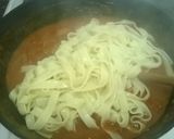 A picture of step 12 of Vegetarian bolognese.