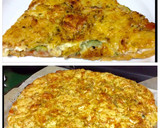 Foto del paso 7 de la receta: Pizza de calabacín, cebolla y quesos