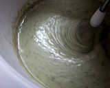 A picture of step 5 of Pistachio Cake.