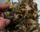 Hình bước làm 2 của món Cua đồng tẩm ướp chiên giòn