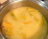 A picture of step 4 of Kabocha Soy Milk Soup (Pottage).