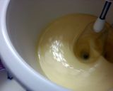 A picture of step 2 of Pistachio Cake.