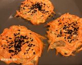 A picture of step 7 of Carrot Pancakes.
