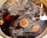 A picture of step 5 of It's Fall! Chestnuts Simmered in Red Wine.