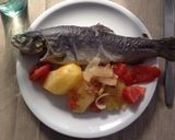 Foto del paso 5 de la receta: Tartera (asado) con trucha