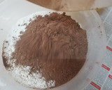 முட்டை இல்லாத ஜாக்லெட் கேக் (Muttai illatha chocolate cake recipe in tamil) ரெசிபி ஸ்டேப் 2 புகைப்படம்