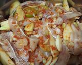 Hình bước làm 8 của món Tai heo ngâm xoài
