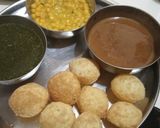 A picture of step 6 of Panipuri.