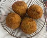 A picture of step 10 of Corn Cheese Balls.