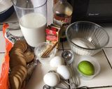 Foto del paso 1 de la receta: Flan de galleta en microondas