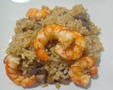 Foto del paso 7 de la receta Falso risotto de setas y gambones