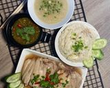 รูปขั้นตอนการทำที่ 12 ของ ข้าวมันไก่สิงคโปร์ 🇸🇬 (ฉบับตัวผมเองนะครับ) น้ำจิ้มซีฟู้ดเต้าเจี้ยว Singapore Chicken Rice