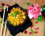 A picture of step 5 of Butter sweet corn pulao.