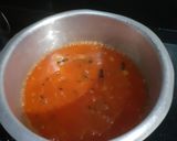 A picture of step 3 of Matar Pulao with Tomato Spicy soup.