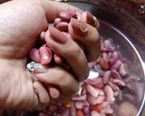Foto langkah ke 2 dari resep Urap Sayur Pakis/ Paku dan Kacang Merah.