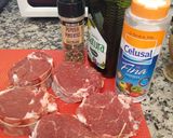 Foto del paso 1 de la receta: Postas de lomo a la pimienta
