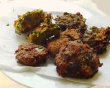 A picture of step 4 of Murungai keerai vadai (tamil).