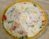Foto langkah ke 3 dari resep Quiche Daging.