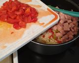 Foto del paso 3 de la receta: Ensalada de pasta puertorriqueña a lo Guabino's