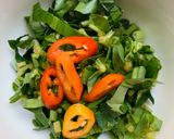 Hình bước làm 1 của món Canh chua cá lóc đồng