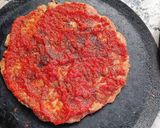 Foto del paso 4 de la receta: Base de pizza con pechuga de pollo