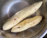 Hình bước làm 3 của món Cà ri vịt khoai lang