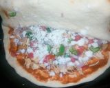 A picture of step 8 of Pizza flower.