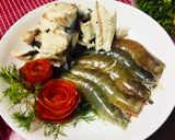 Hình bước làm 2 của món Bún hải sản