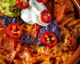 A picture of step 4 of Tortilla Pasta Bake.