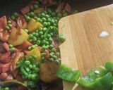 A picture of step 6 of Vegetable Biryani.
