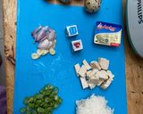 Foto langkah ke 1 dari resep Bubur telur puyuh buncis.