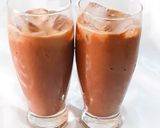 A picture of step 9 of Chocolate shake (lassi).