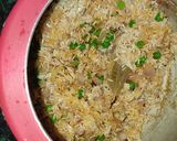 A picture of step 3 of Fry rice.