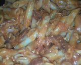 Foto del paso 4 de la receta Macarrones con chorizo y salchicha