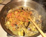 Foto del paso 4 de la receta: Salmón al horno con guiso de berenjenas y zucchini
