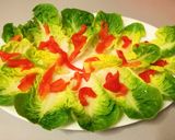 Foto del paso 9 de la receta: Ensalada de langostinos con pimientos asados