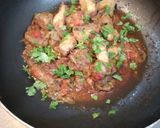 A picture of step 6 of Chicken masala.