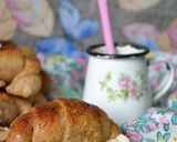 Foto del paso 6 de la receta: Medialunas integrales sin azúcar rellenas de dulce de membrillo🥐