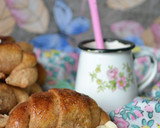 Foto del paso 6 de la receta: Medialunas integrales sin azúcar rellenas de dulce de membrillo🥐