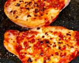 A picture of step 2 of My Marinated Chilli pork loin steaks with Red Pepper.#Mainmeal.