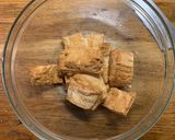 A picture of step 1 of Tofu tuna substitute.