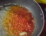 A picture of step 4 of Sabhudana Halwa.
