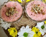 A picture of step 4 of Rooh Afza and Almond Kheer Pudding.