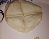 A picture of step 1 of Mac's rolls.