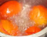 A picture of step 1 of Arrabbiata sauce (pasta sauce).