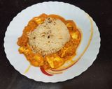 A picture of step 9 of One pot Paneer Masala.