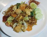 รูปขั้นตอนการทำที่ 6 ของ เส้นเล็กผัดซีอิ๊วไก่